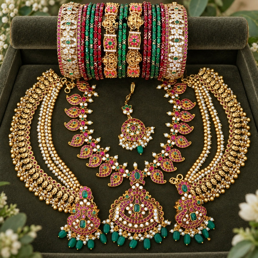 Make every bridal moment shine brighter with this gorgeous set! ✨
Wedding Season Sale Get 15% discount on sitewide
Get Free Gift Above 10k
Get free Domestic shipping
above 2000/- and for international its discounted shipping

1.ID S-27553,EC-31709,M-26869,B-14319,27159_2_4,23506
2.ID S-33476,EC-12813,M-26864,B-4878,27159_2_4,31788_2_4
3.ID S-27491,EC-24320,M-26870,B-27440_2_4,27159_2_4,31737_2_8
4.ID S-33454,EC-31699,M-27333,B-29589_2_6,29948_2_4,31741_2_4
5.ID S-27496,EC-31680,M-26868,B-26857,27141_2_4,317