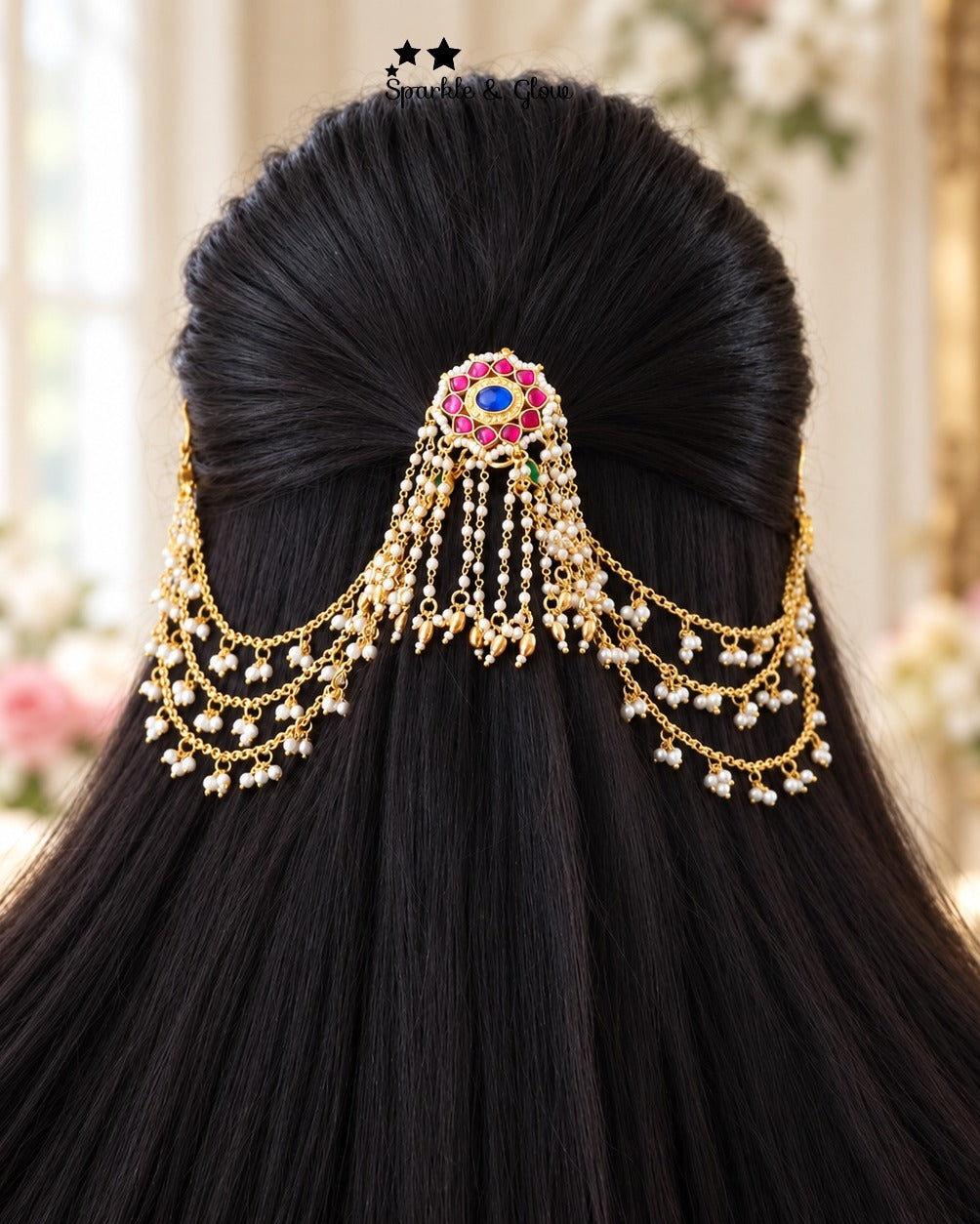 “Your hairstyle deserves a little royal sparkle ✨👑”
Wedding Season Sale Get 15% discount on sitewide
Get Free Gift Above 10k
Get free Domestic shipping
above 2000/- and for international its discounted shipping

1.ID J-24344,EC-28974
2.ID J-26719,EC-28974
3.ID J-24334,EC-25508
4.ID J-24327,EC-25508
5.ID J-24337,EC-25508
6.ID J-24328,EC-25508
7.ID J-24231,EC-28974
8.ID J-24349,EC-28974
9.ID J-24325,EC-28974

visit website to place your order, link in the bio
www.sparkleandglow.co.in
Note: We don't take orde