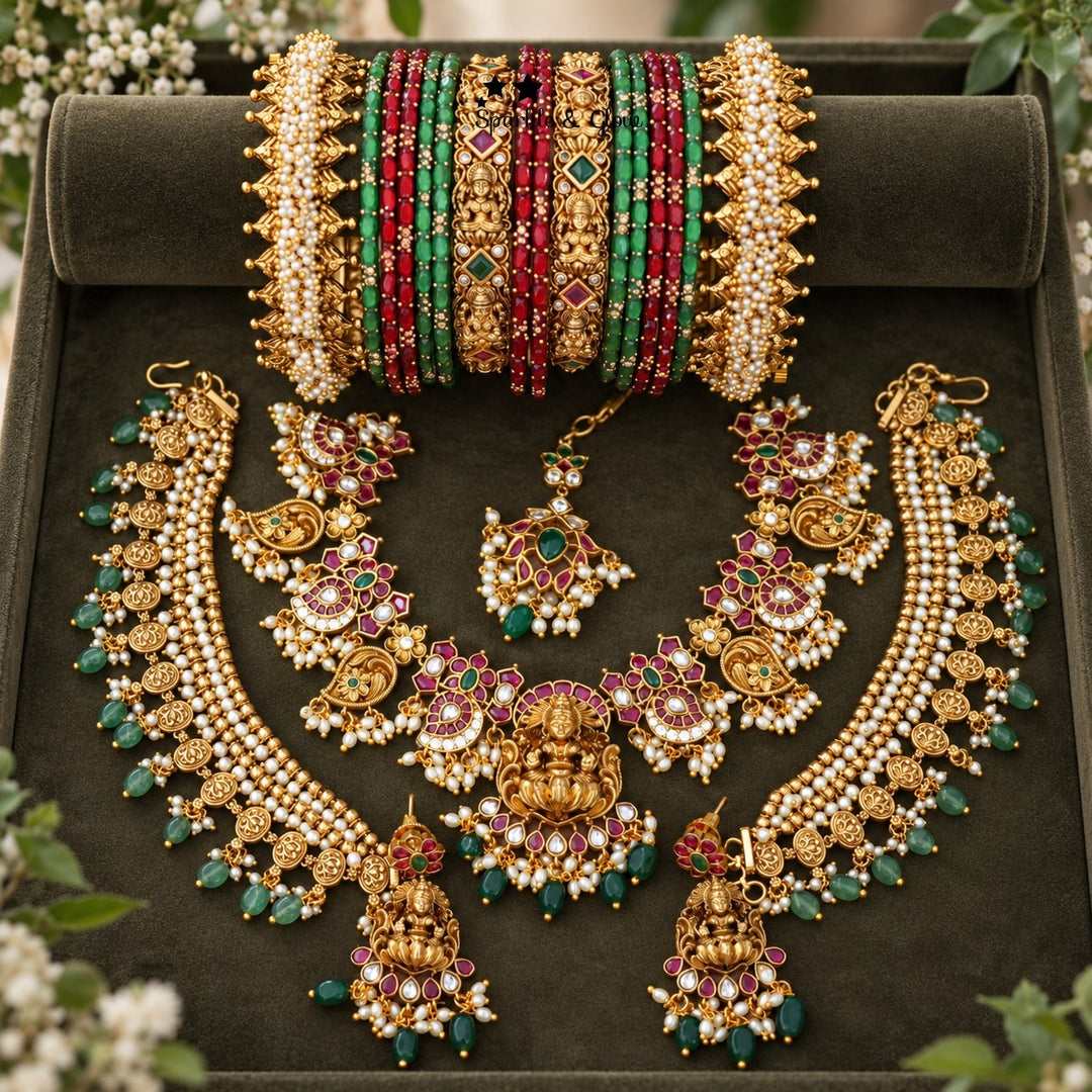Make every bridal moment shine brighter with this gorgeous set! ✨
Wedding Season Sale Get 15% discount on sitewide
Get Free Gift Above 10k
Get free Domestic shipping
above 2000/- and for international its discounted shipping

1.ID S-27553,EC-31709,M-26869,B-14319,27159_2_4,23506
2.ID S-33476,EC-12813,M-26864,B-4878,27159_2_4,31788_2_4
3.ID S-27491,EC-24320,M-26870,B-27440_2_4,27159_2_4,31737_2_8
4.ID S-33454,EC-31699,M-27333,B-29589_2_6,29948_2_4,31741_2_4
5.ID S-27496,EC-31680,M-26868,B-26857,27141_2_4,317