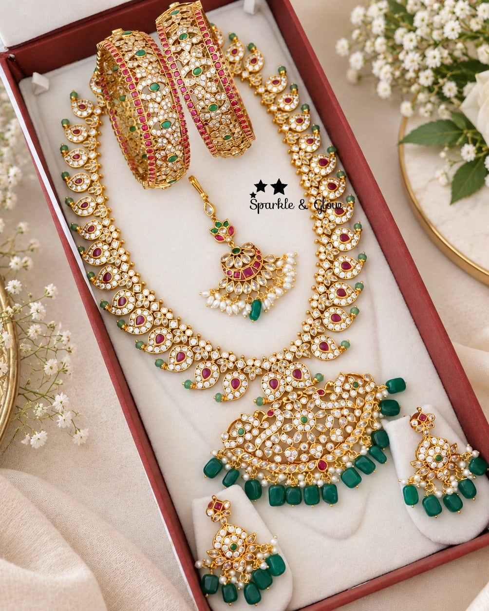 💫 “Your Bridal Glow Deserves the Timeless Beauty of Jadau! ✨”
Wedding Season Sale Get 15% discount on sitewide
Get Free Gift Above 10k
Get free Domestic shipping
above 2000/- and for international its discounted shipping

1.ID L-33475,M-29101,B-2945
2.ID L-33460,M-26869,B-33169
3.ID L-27520,M-26868,B-33169
4.ID L-33449,M-26870,B-33054_2_4
5.ID L-33451,M-27339,B-29589_2_6
6.ID L-33457,M-29101,B-14319
7.ID L-27551,M-27338,B-33057_2_6
8.ID L-29173,M-27339,B-26857
9.ID L-27497,M-26871,B-27452_2_4
10.ID L-33481