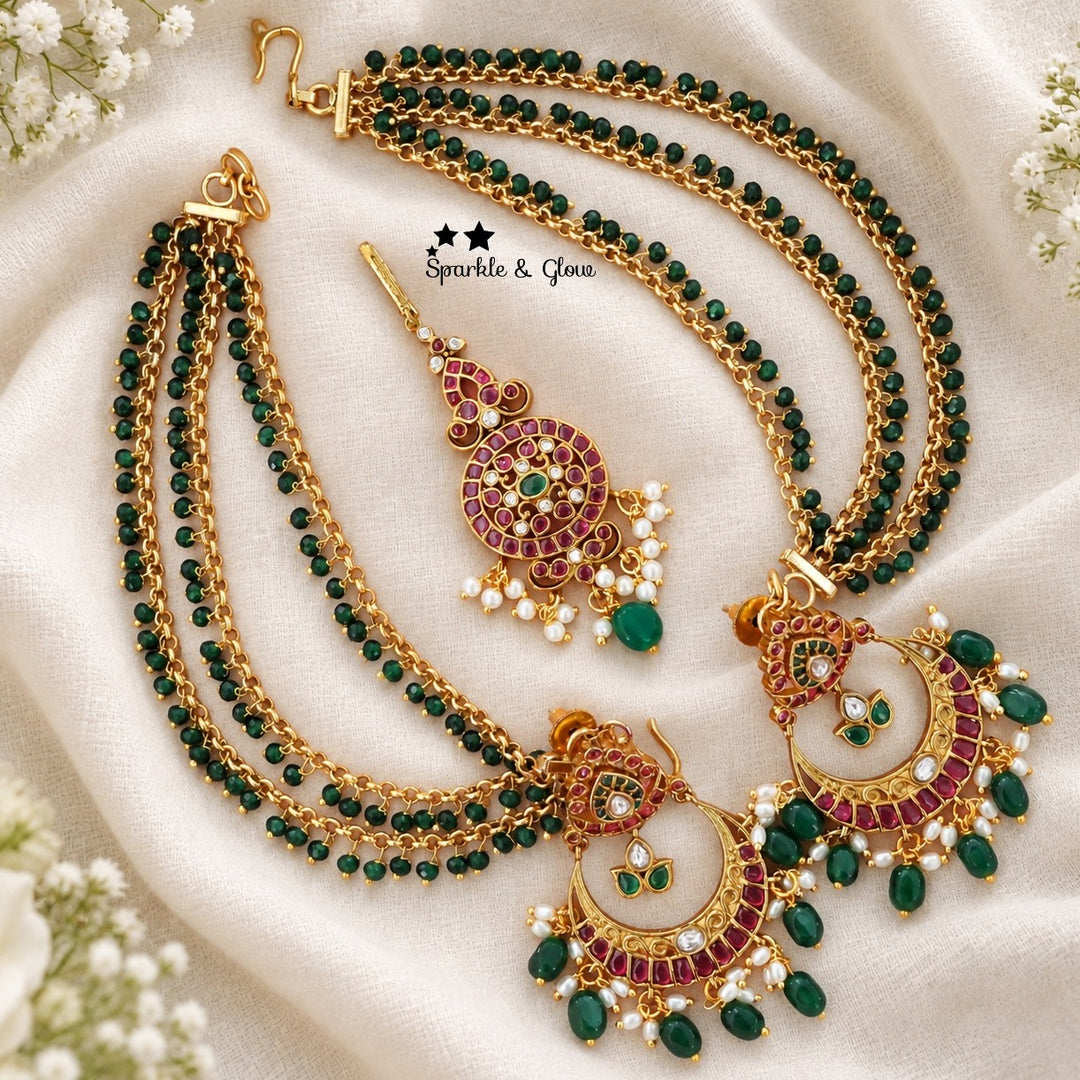 🌸 Complete Your Wedding Look with This Stunning Jewellery Trio! 👰✨
Wedding Season Sale Get 15% discount on sitewide
Get Free Gift Above 10k
Get free Domestic shipping
above 2000/- and for international its discounted shipping

1.ID E-28238,EC-31709,M-27338
2.ID E-28258,EC-27927,M-26868
3.ID E-28236,EC-25499,M-26866
4.ID E-31449,EC-33329,M-29101
5.ID E-28271,EC-8058,M-26871
6.ID E-28194,EC-31717,M-26870
7.ID E-28256,EC-9534,M-26869
8.ID E-28272,EC-32641,M-27339
9.ID E-28246,EC-18795,M-27333
10.ID E-28248,E