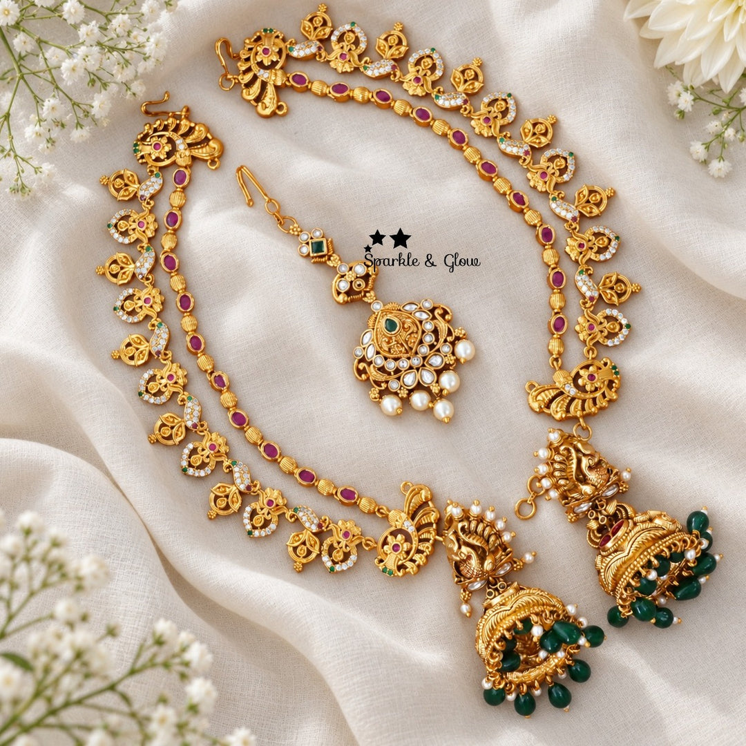 🌸 Complete Your Wedding Look with This Stunning Jewellery Trio! 👰✨
Wedding Season Sale Get 15% discount on sitewide
Get Free Gift Above 10k
Get free Domestic shipping
above 2000/- and for international its discounted shipping

1.ID E-28238,EC-31709,M-27338
2.ID E-28258,EC-27927,M-26868
3.ID E-28236,EC-25499,M-26866
4.ID E-31449,EC-33329,M-29101
5.ID E-28271,EC-8058,M-26871
6.ID E-28194,EC-31717,M-26870
7.ID E-28256,EC-9534,M-26869
8.ID E-28272,EC-32641,M-27339
9.ID E-28246,EC-18795,M-27333
10.ID E-28248,E