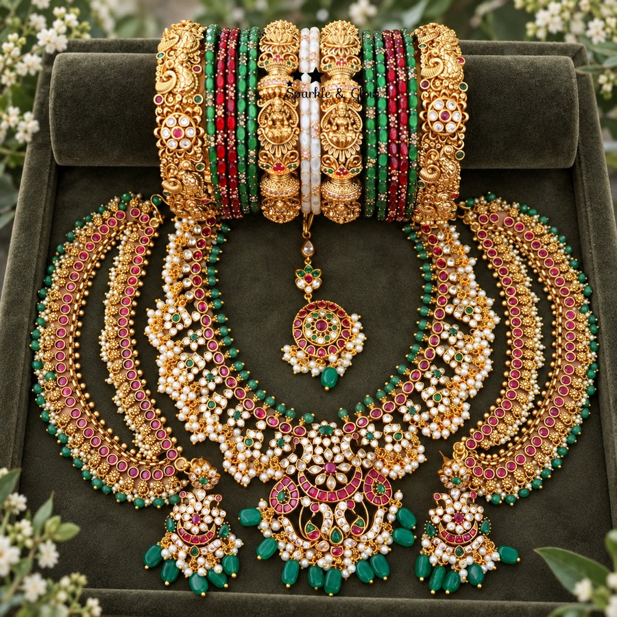 Make every bridal moment shine brighter with this gorgeous set! ✨
Wedding Season Sale Get 15% discount on sitewide
Get Free Gift Above 10k
Get free Domestic shipping
above 2000/- and for international its discounted shipping

1.ID S-27553,EC-31709,M-26869,B-14319,27159_2_4,23506
2.ID S-33476,EC-12813,M-26864,B-4878,27159_2_4,31788_2_4
3.ID S-27491,EC-24320,M-26870,B-27440_2_4,27159_2_4,31737_2_8
4.ID S-33454,EC-31699,M-27333,B-29589_2_6,29948_2_4,31741_2_4
5.ID S-27496,EC-31680,M-26868,B-26857,27141_2_4,317