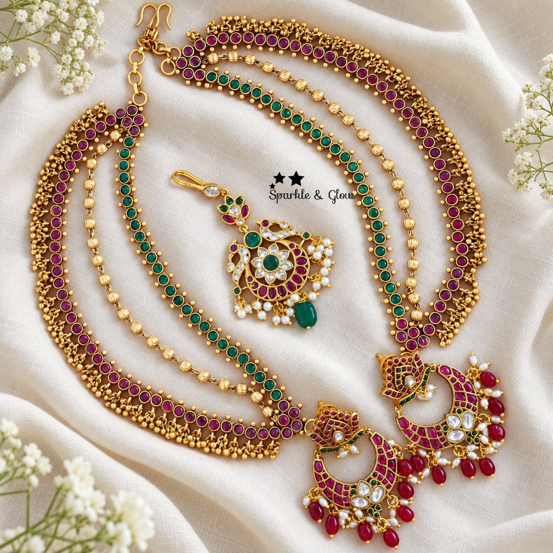 🌸 Complete Your Wedding Look with This Stunning Jewellery Trio! 👰✨
Wedding Season Sale Get 15% discount on sitewide
Get Free Gift Above 10k
Get free Domestic shipping
above 2000/- and for international its discounted shipping

1.ID E-28238,EC-31709,M-27338
2.ID E-28258,EC-27927,M-26868
3.ID E-28236,EC-25499,M-26866
4.ID E-31449,EC-33329,M-29101
5.ID E-28271,EC-8058,M-26871
6.ID E-28194,EC-31717,M-26870
7.ID E-28256,EC-9534,M-26869
8.ID E-28272,EC-32641,M-27339
9.ID E-28246,EC-18795,M-27333
10.ID E-28248,E