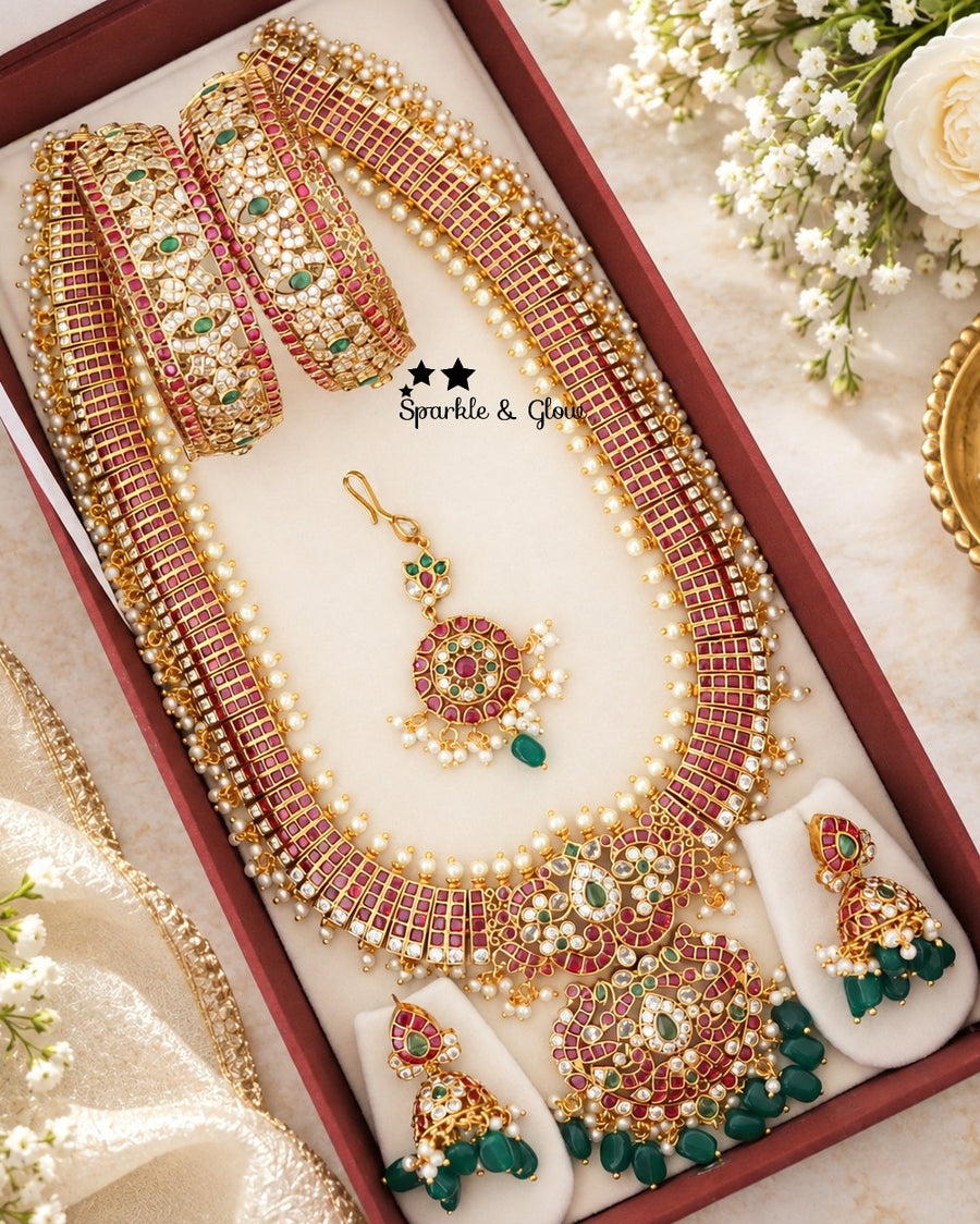 💫 “Your Bridal Glow Deserves the Timeless Beauty of Jadau! ✨”
Wedding Season Sale Get 15% discount on sitewide
Get Free Gift Above 10k
Get free Domestic shipping
above 2000/- and for international its discounted shipping

1.ID L-33475,M-29101,B-2945
2.ID L-33460,M-26869,B-33169
3.ID L-27520,M-26868,B-33169
4.ID L-33449,M-26870,B-33054_2_4
5.ID L-33451,M-27339,B-29589_2_6
6.ID L-33457,M-29101,B-14319
7.ID L-27551,M-27338,B-33057_2_6
8.ID L-29173,M-27339,B-26857
9.ID L-27497,M-26871,B-27452_2_4
10.ID L-33481