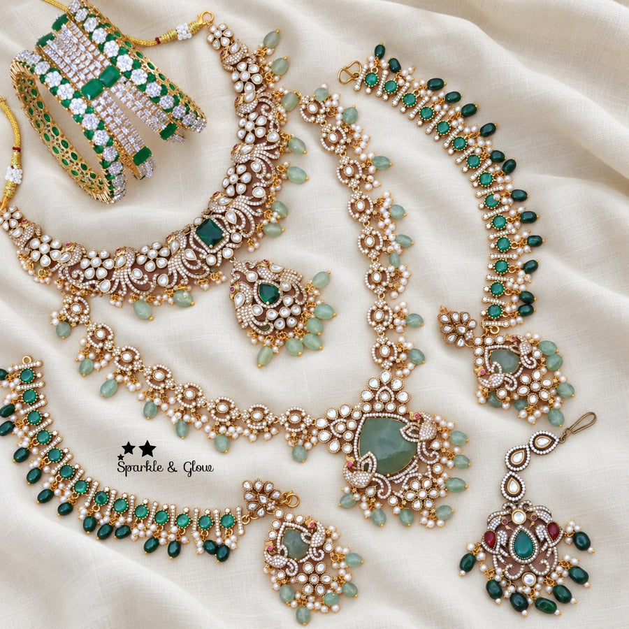 “A Victorian bridal set made for your royal moment! 💍”
Wedding Season Sale Get 15% discount on sitewide
Get Free Gift Above 10k
Get free Domestic shipping
above 2000/- and for international its discounted shipping

1.ID S-21024,C-7090,EC-31472,M-16018
2.ID S-11236,C-8912,EC-31471,M-8440
3.ID S-12294,C-24734,EC-31471,M-15997
4.ID L-11260,C-11297,EC-31703,M-16018
5.ID S-15162,C-16370,EC-31471,M-16055
6.ID Set-12864,EC-27010,M-15998

visit website to place your order, link in the bio
www.sparkleandglow.co.in
