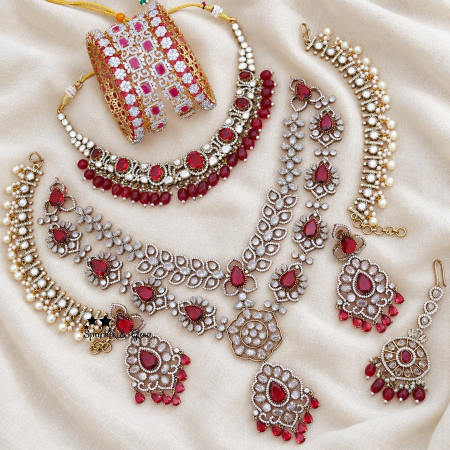 “A Victorian bridal set made for your royal moment! 💍”
Wedding Season Sale Get 15% discount on sitewide
Get Free Gift Above 10k
Get free Domestic shipping
above 2000/- and for international its discounted shipping

1.ID S-21024,C-7090,EC-31472,M-16018
2.ID S-11236,C-8912,EC-31471,M-8440
3.ID S-12294,C-24734,EC-31471,M-15997
4.ID L-11260,C-11297,EC-31703,M-16018
5.ID S-15162,C-16370,EC-31471,M-16055
6.ID Set-12864,EC-27010,M-15998

visit website to place your order, link in the bio
www.sparkleandglow.co.in
