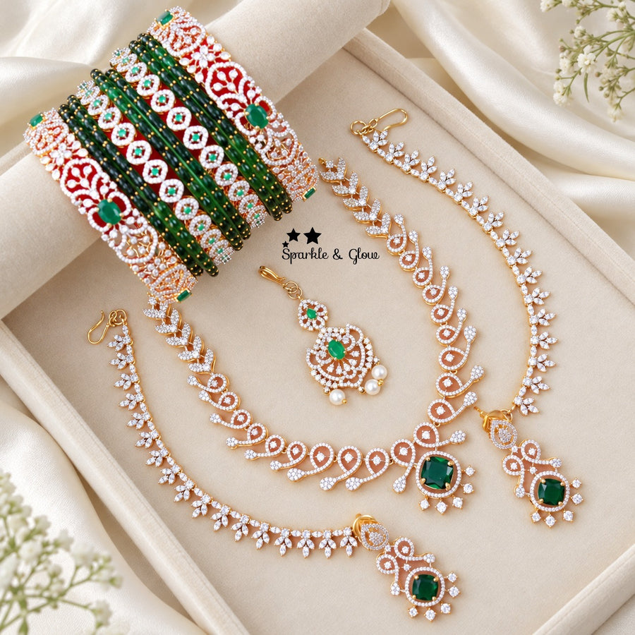 👑 Every Bride Deserves This Royal Sparkle!
Wedding Season Sale Get 15% discount on sitewide
Get Free Gift Above 10k
Get free Domestic shipping
above 2000/- and for international its discounted shipping

1.ID S-33233,EC-31972,M-23855,B-31174_2_6,33065_2_4,32181_2_8
2.ID S-31393,EC-31471,M-7588,B-31172_2_6,32965_2_4,15215_2_4
3.ID S-33176,EC-22392,M-7588,B-31736_2_4,32920_2_4,25830_2_4
4.ID S-18756,EC-13307,M-23911,B-33064_2_4,33109_2_4,25830_2_4
5.ID S-33205,EC-16199,M-23895,B- 32952_2_6,33019_2_6,25825_2_4