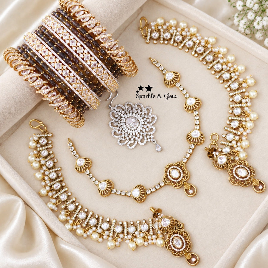 👑 Every Bride Deserves This Royal Sparkle!
Wedding Season Sale Get 15% discount on sitewide
Get Free Gift Above 10k
Get free Domestic shipping
above 2000/- and for international its discounted shipping

1.ID S-33233,EC-31972,M-23855,B-31174_2_6,33065_2_4,32181_2_8
2.ID S-31393,EC-31471,M-7588,B-31172_2_6,32965_2_4,15215_2_4
3.ID S-33176,EC-22392,M-7588,B-31736_2_4,32920_2_4,25830_2_4
4.ID S-18756,EC-13307,M-23911,B-33064_2_4,33109_2_4,25830_2_4
5.ID S-33205,EC-16199,M-23895,B- 32952_2_6,33019_2_6,25825_2_4