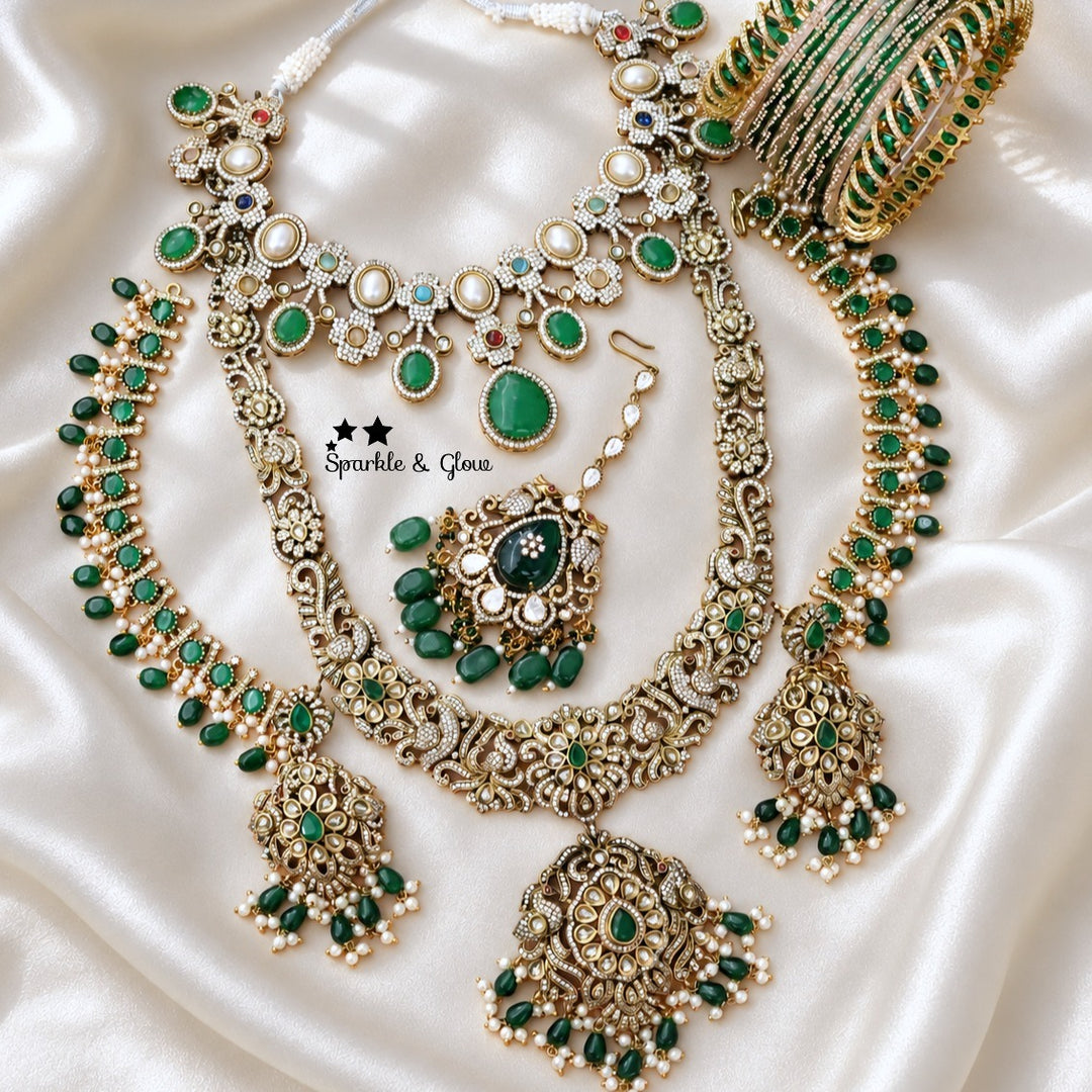 "POV: You just found your dream Victorian Bridal Set! 😍"
Wedding Season Sale Get 15% discount on sitewide
Get Free Gift Above 10k
Get free Domestic shipping
above 2000/- and for international its discounted shipping

1.ID L-7386,S-12887,EC-31472,M-32553,B-31174_2_6,32181_2_8
2.ID L-11236,S-12759,EC-31973,M-16032,B-33064_2_4,29325_2_8
3.ID L-15845,S-16370,EC-31973,M-16033,B-32965_2_4,18464_2_2
4.ID L-15832,S-12888,EC-31473,M-18170,B-33067_2_4,29946_2_6
5.ID L-15863,S- 11532,EC-20150,M-23910,B-32952_2_6, 298