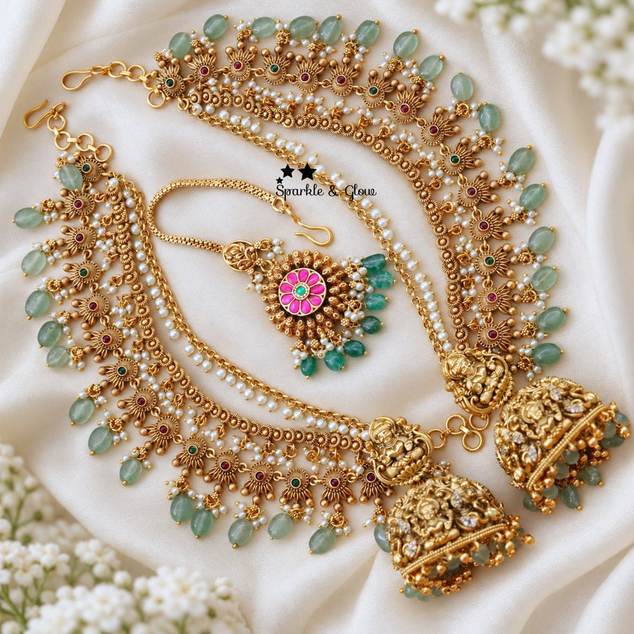 “POV: You Found Your Dream Bridal Jewellery Combo! 💕”
Wedding Season Sale Get 15% discount on sitewide
Get Free Gift Above 10k
Get free Domestic shipping
above 2000/- and for international its discounted shipping

1.ID 35010
2.ID E-34508,EC-3657,M-12056
3.ID E-14539,EC-34484,M-25122
4.ID E-2769,EC-34486,M-10544
5.ID E-12803,EC-34486,M- 27756
6.ID E-31406,EC-33331,M-16107
7.ID E- 31398,EC-19561,M-23859
8.ID E-28435,EC-12848,M-25124
9.ID E-6298,EC-28172,M-25133
10.ID E-31404,EC-28325,M-29078

visit website t