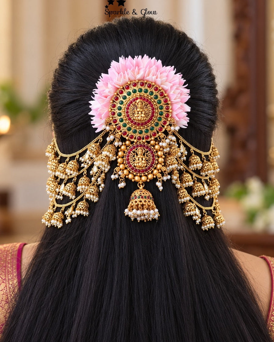 👑 "Your Bridal Hairstyle Deserves This Royal Touch!"
Wedding Season Sale Get 15% discount on sitewide
Get Free Gift Above 10k
Get free Domestic shipping
above 2000/- and for international its discounted shipping

1.ID H-34617,EC-25919
2.ID H-34661,EC-25919
3.ID H-34402,EC-25919
4.ID H-34611,EC-25919
5.ID H-34608,EC-25919
6.ID H-34662,EC-25919
7.ID H-34618,EC-25919
8.ID H-34403,EC-25919
9.ID H-34612,EC-25919

visit website to place your order, link in the bio
www.sparkleandglow.co.in
Note: We don't take ord