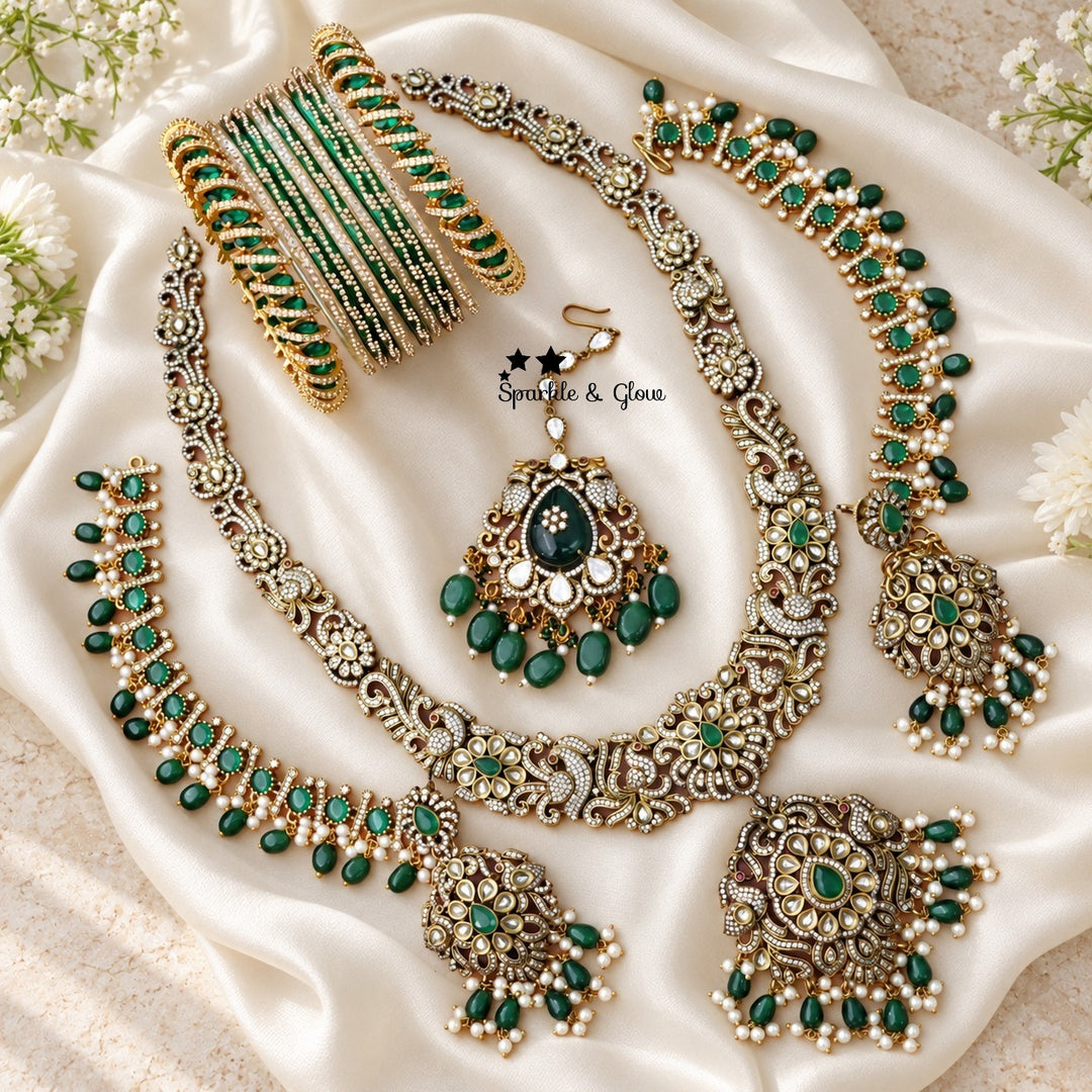 ✨ The perfect blend of bridal elegance and traditional charm!
Wedding Season Sale Get 15% discount on sitewide
Get Free Gift Above 10k
Get free Domestic shipping
above 2000/- and for international its discounted shipping

1.ID L- 34507,EC-17174,M-34510,B-24581_2_8,31790_2_4,31960_2_8
2.ID L-26524,E-14539,EC-12813,M-34117,B-26527,16815,18505_2_4
3.ID L-27356,EC-9522,EC-27936,M-29078,B-23506,27432_2_4,29322_2_8
4.ID L-15391,EC-27936,M-25122,B-4878,31790_2_4, 18678_2_2
5.ID L-7386,EC-31472,M-32553,B-31174_2_6,