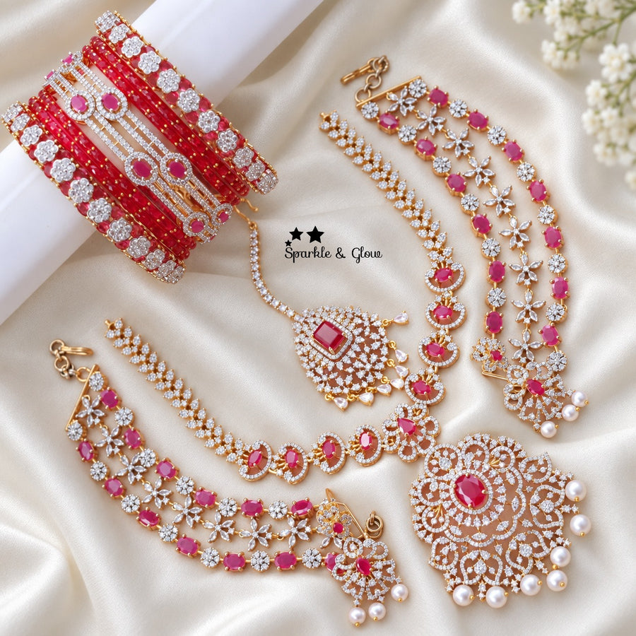 💖 Your dream bridal look starts with this AD Semi Bridal Set!
Wedding Season Sale Get 20% discount on sitewide
Get Free Gift Above 10k
Get free Domestic shipping
above 2000/- and for international its discounted shipping

1.ID S-33221,EC-7742,M-23849,B-33013_2_4,33046_2_8,15230_2_4
2.ID S-33138,EC-20150,M-23926,B-33067_2_4,32963_2_4,31960_2_8
3.ID S-33218,EC-13307,M-18174,B-33067_2_4,32910_2_4,29867_2_4
4.ID S-33242,EC-21661,M-23844,B-32956_2_4,32920_2_4,15217_2_4
5.ID S-33241,EC-31973,M-23911,B-33067_2_4,