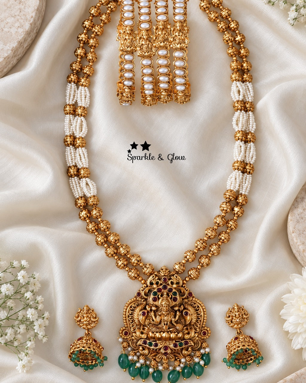 ✨ Your Dream Bridal Look Starts Here!
Wedding Season Sale Get 20% discount on sitewide
Get Free Gift Above 10k
Get free Domestic shipping
above 2000/- and for international its discounted shipping

1.ID L-32717,B-19284
2.ID L-34319,B-34736_2_4
3.ID L-34785,B-34299_2_8
4.ID L-33342,B-34736_2_4
5.ID L-23076,B-25085
6.ID L-34348,B-34738_2_4
7.ID L-21476,B-34297_2_4
8.ID L-22747,B-25260
9.ID L-21490,B-31781_2_4
10.IDL-22085,B-34737_2_4

visit website to place your order, link in the bio
www.sparkleandglow.co.in