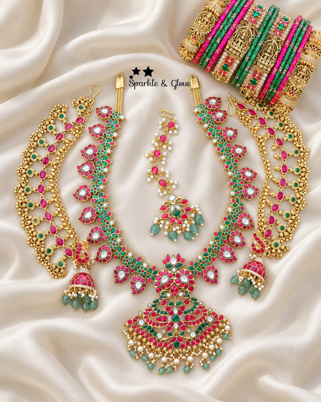 Your Dream Bridal Look Starts with This Stunning Jadau Set!
Wedding Season Sale Get 20% discount on sitewide
Get Free Gift Above 10k
Get free Domestic shipping
above 2000/- and for international its discounted shipping

1.ID L-25640,E-20991,EC-27930,M-29023,B-23506,6971,27159_2_4
2.ID L-19463,E-18702,EC-27931,M-31712,B-34439_2_4,1660,29871_2_4
3.ID L-23722,E-21905,EC-31680,M-25122,B-23506,14319,27159_2_4
4.ID L-26106,E-24930,EC-16518,M-18805,B-24358, 23506,27159_2_4
5.ID L-21929,E-16093,EC-9534,M-30661,B-39