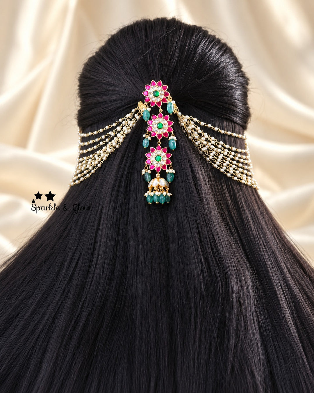 One Hair Accessory, Endless Compliments!
Wedding Season Sale Get 20% discount on sitewide
Get Free Gift Above 10k
Get free Domestic shipping
above 2000/- and for international its discounted shipping

1.ID J-21398,EC-17034
2.ID J-16799,EC-17034
3.ID J-23117,EC-17034
4.ID J-21694,EC-17034
5.ID J- 21683,EC-17034
6.ID J-21697,EC-17034
7.ID J-21696,EC-17034
8.ID J-21695,EC-17034

visit website to place your order, link in the bio
www.sparkleandglow.co.in
Note: We don't take orders from any other Instagram pages