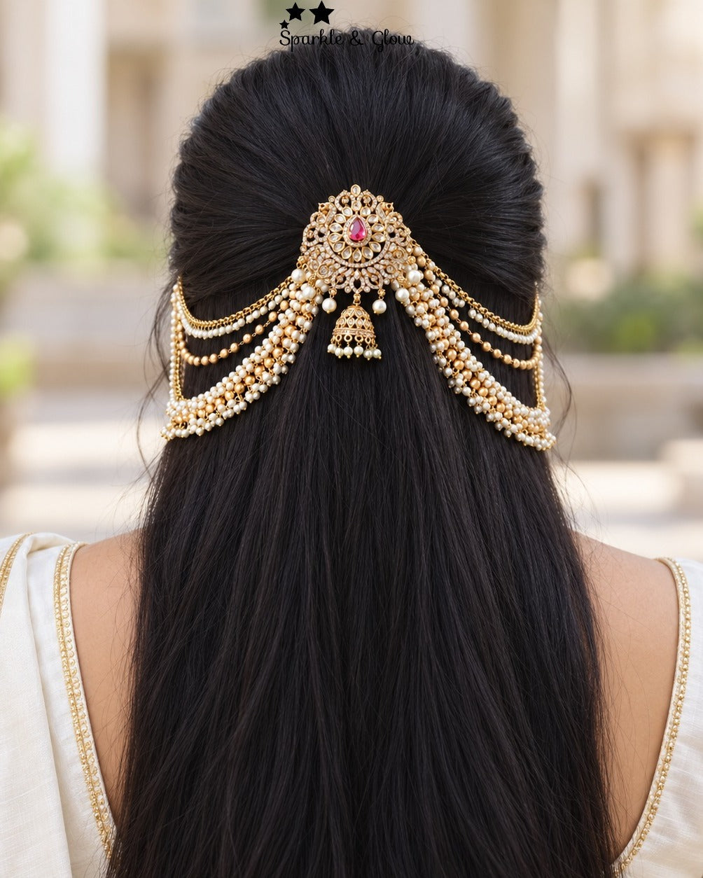 👑 Turn your simple hairstyle into a royal look!
Wedding Season Sale Get 20% discount on sitewide
Get Free Gift Above 10k
Get free Domestic shipping
above 2000/- and for international its discounted shipping

1.ID 35189
2.ID J-34909,EC-1098
3.ID J-34902,EC-1098
4.ID J-34898,EC-1098
5.ID J-34900,EC-1098
6.ID J-34908,EC-1098
7.ID J-34904,EC-1098
8.ID J-34893,EC-1098
9.ID J-34894,EC-1098
10.ID J-34899,EC-1098

visit website to place your order, link in the bio
www.sparkleandglow.co.in
Note: We don't take order