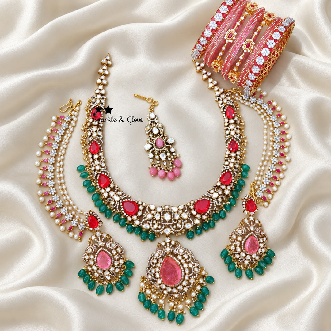 A perfect blend of timeless elegance, royal luxury, and bridal beauty. 💚✨
Wedding Season Sale Get 20% discount on sitewide
Get Free Gift Above 10k
Get free Domestic shipping
above 2000/- and for international its discounted shipping

1.ID 35130_2_4
2.ID S-11562,EC- 22392,M-8440,B-33007_2_4,28780_2_4
3.ID S-34502,EC-30800,M-15997,B-33013_2_4,32960_2_8,32014_2_4
4.ID S-12279,EC-20150,M-15998,B-33069_2_6,27141_2_4
5.ID S-11504,EC-34872,M-16055,B-31173_2_4,32960_2_8,29948_2_4
6.ID S-12300,EC-34872,M-16032,B-32