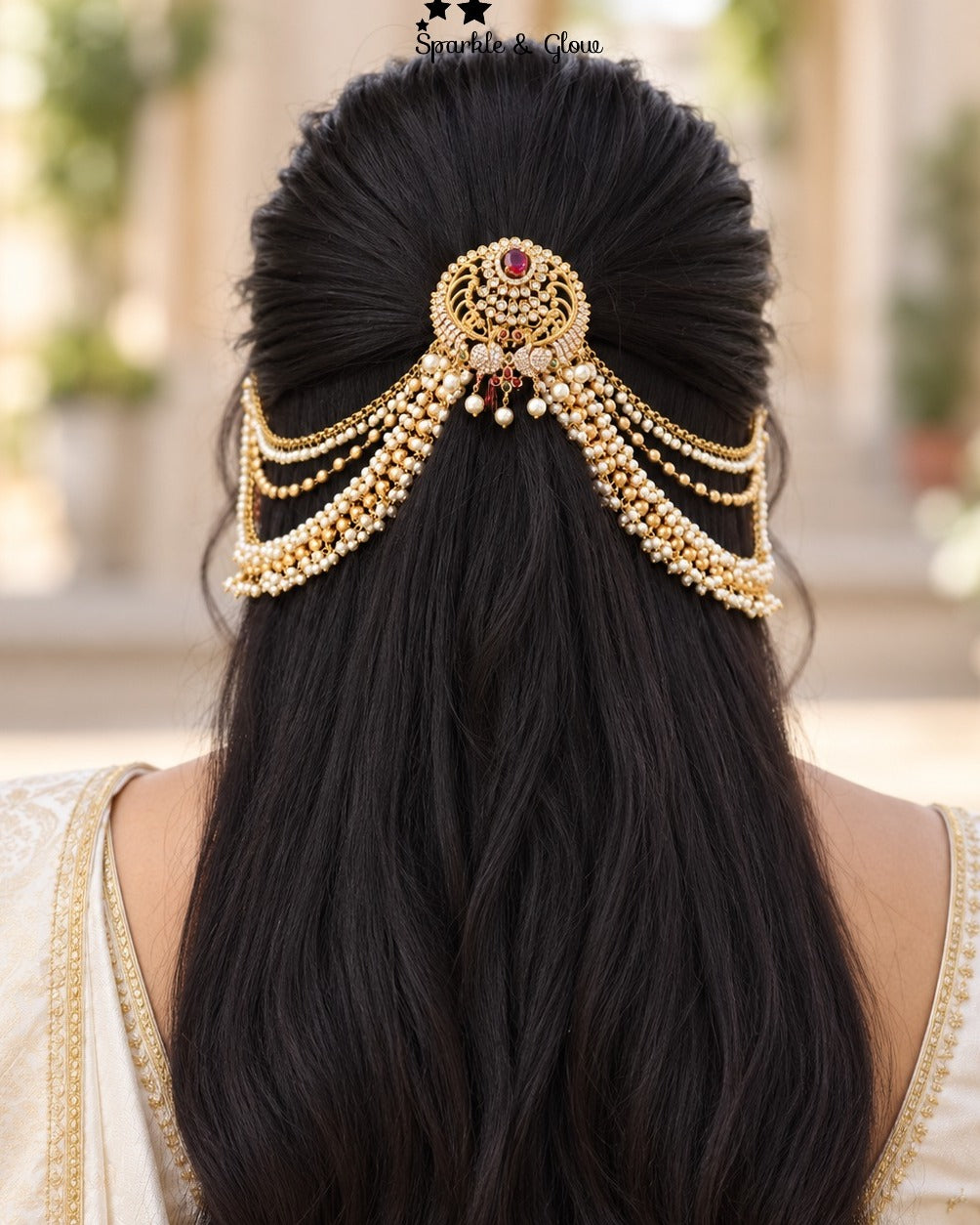 👑 Turn your simple hairstyle into a royal look!
Wedding Season Sale Get 20% discount on sitewide
Get Free Gift Above 10k
Get free Domestic shipping
above 2000/- and for international its discounted shipping

1.ID 35189
2.ID J-34909,EC-1098
3.ID J-34902,EC-1098
4.ID J-34898,EC-1098
5.ID J-34900,EC-1098
6.ID J-34908,EC-1098
7.ID J-34904,EC-1098
8.ID J-34893,EC-1098
9.ID J-34894,EC-1098
10.ID J-34899,EC-1098

visit website to place your order, link in the bio
www.sparkleandglow.co.in
Note: We don't take order