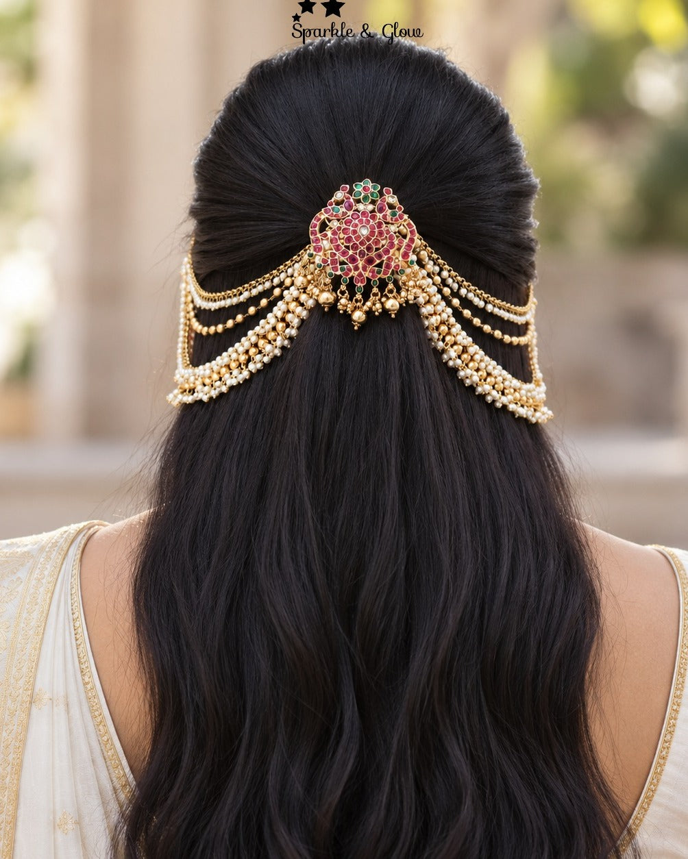 👑 Turn your simple hairstyle into a royal look!
Wedding Season Sale Get 20% discount on sitewide
Get Free Gift Above 10k
Get free Domestic shipping
above 2000/- and for international its discounted shipping

1.ID 35189
2.ID J-34909,EC-1098
3.ID J-34902,EC-1098
4.ID J-34898,EC-1098
5.ID J-34900,EC-1098
6.ID J-34908,EC-1098
7.ID J-34904,EC-1098
8.ID J-34893,EC-1098
9.ID J-34894,EC-1098
10.ID J-34899,EC-1098

visit website to place your order, link in the bio
www.sparkleandglow.co.in
Note: We don't take order
