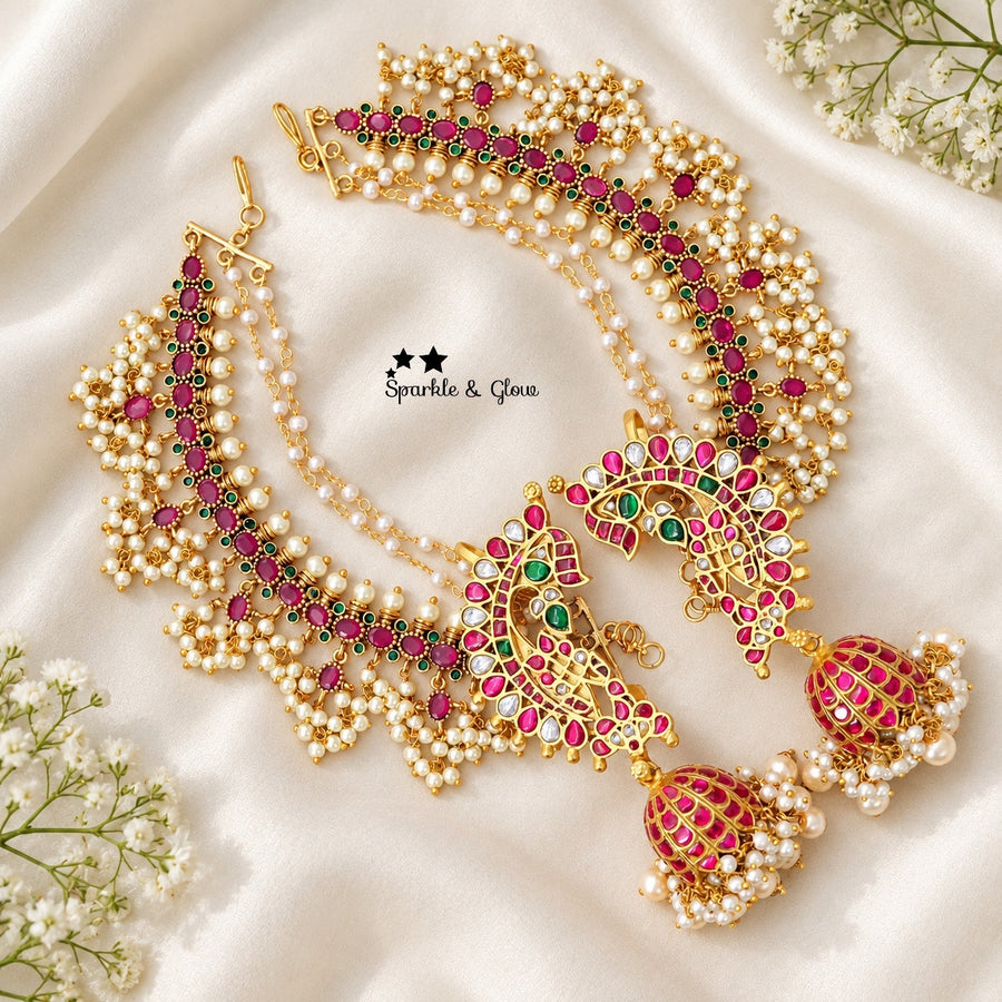 😍 Your earrings are pretty, but add ear chains and watch the magic! ✨
Wedding Season Sale Get 20% discount on sitewide
Get Free Gift Above 10k
Get free Domestic shipping
above 2000/- and for international its discounted shipping

1.ID E-17099,EC-34484
2.ID E-20918,EC-31714
3.ID E-20991,EC-31709
4.ID E-24929,EC-1023
5.ID E-31449,EC-34483
6.ID E-25337,EC-9522
7.ID E-21905,EC-16518
8.ID E-18702,EC-31703
9.ID E-15872,EC-32640
10.ID 35188

visit website to place your order, link in the bio
www.sparkleandglow.co