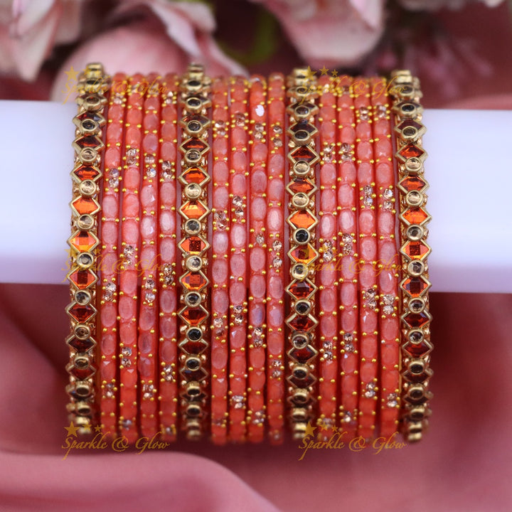 Elegant Silk Thread Gold Bangles for Festive Occasions ONE HAND