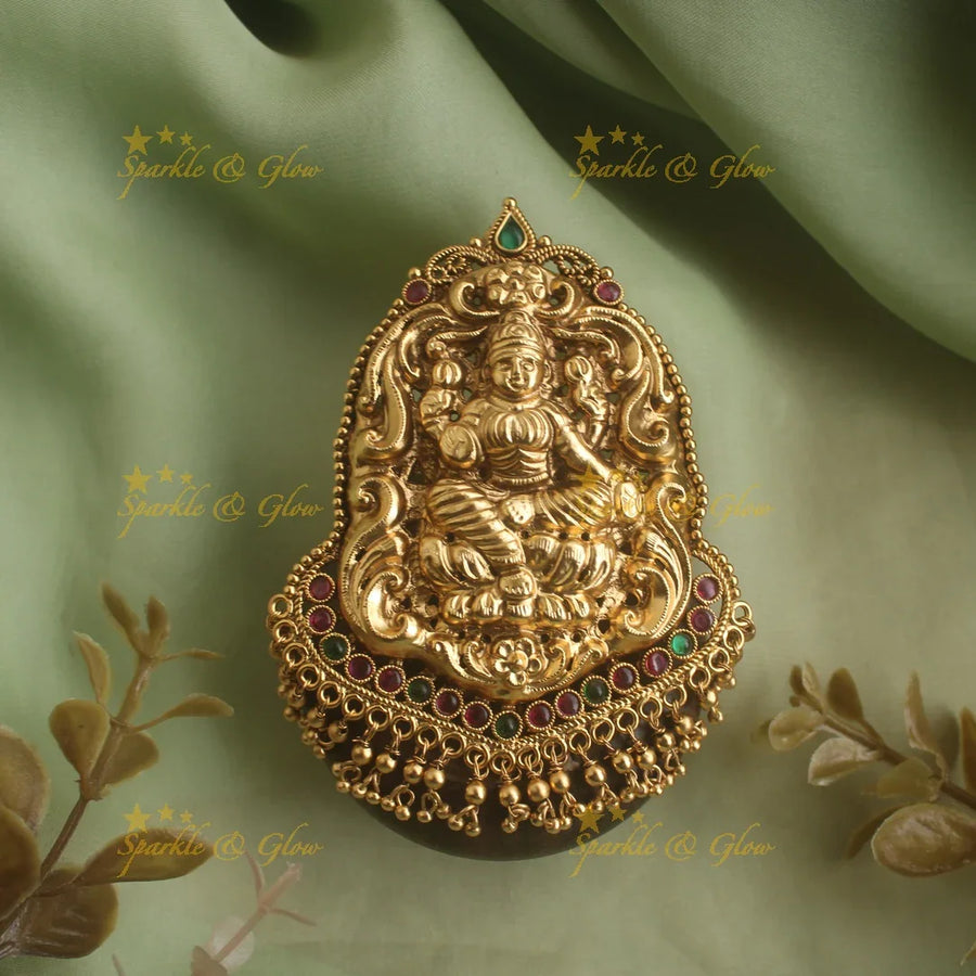 Stunning gold alike Lakshmi hair clip - Sparkle and Glow