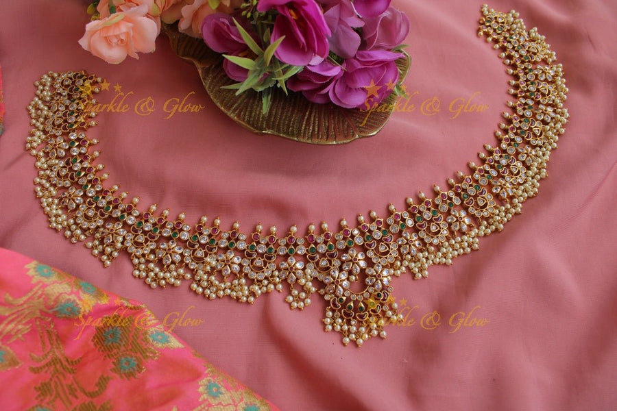Gorgeous Guttapuslau Hipchain - Pearl - Sparkle and Glow - 
