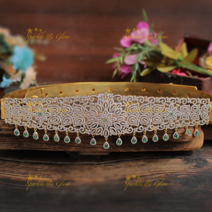 GJ polish AD floral hipbelt