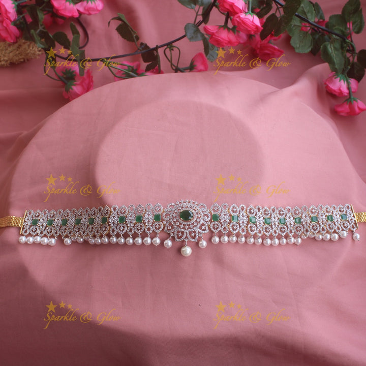 Sparkling GJ polish ad hipchain - Pink