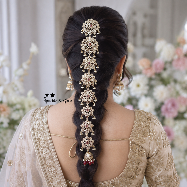 Victorian Jadabilla with Stones, Pearls & Beads