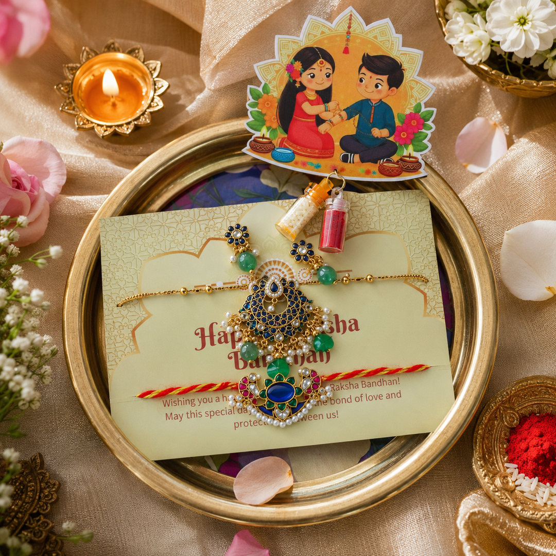 Premium Rakhi Gift Hamper for Raksha Bandhan Celebrations