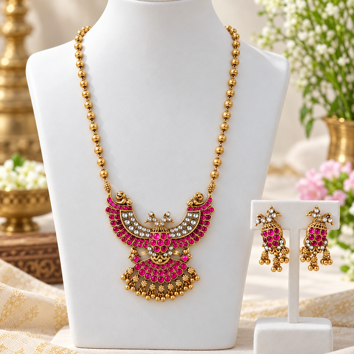 Timeless Gold Imitation Necklace for Weddings