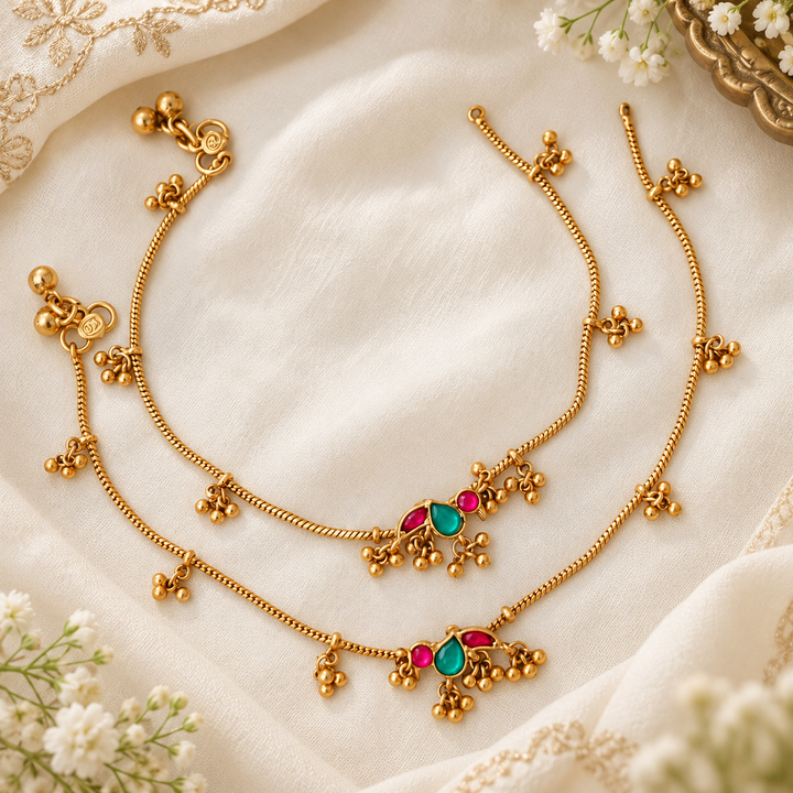 Exquisite Parrot Anklet - Perfect for Weddings
