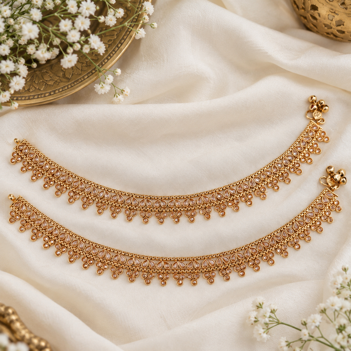 Stunning  Anklet for Wedding Celebrations