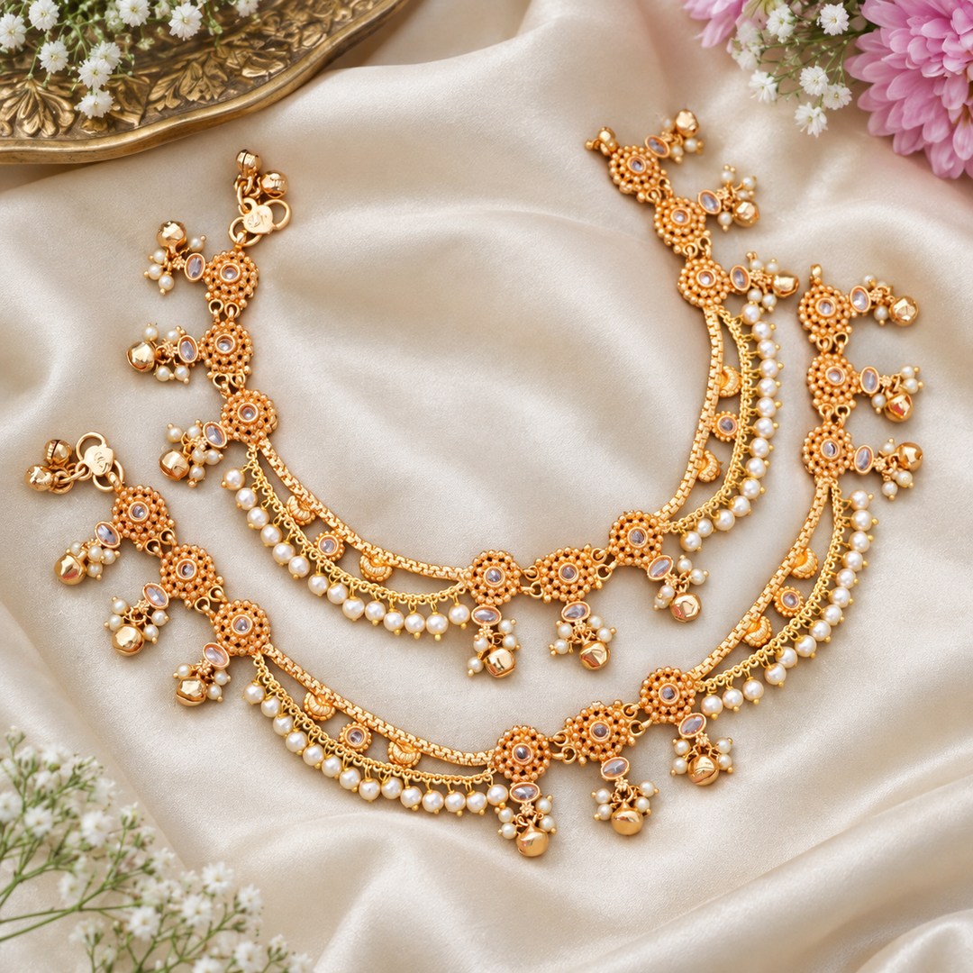Exquisite Festive Anklet for Weddings