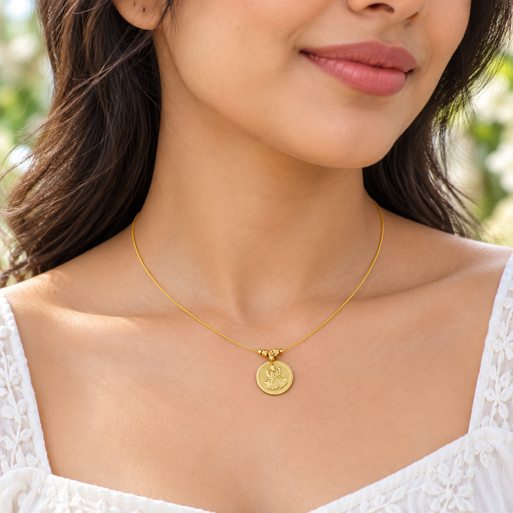 Exquisite Gold Coin Necklace for Weddings & Festive Wear