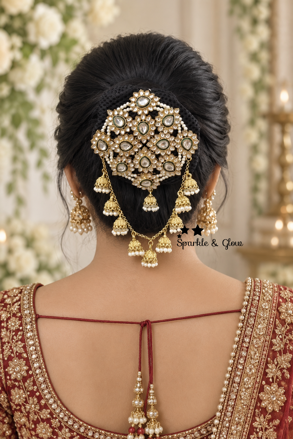 Stunning Gold Hair Accessories for Weddings & Festivals