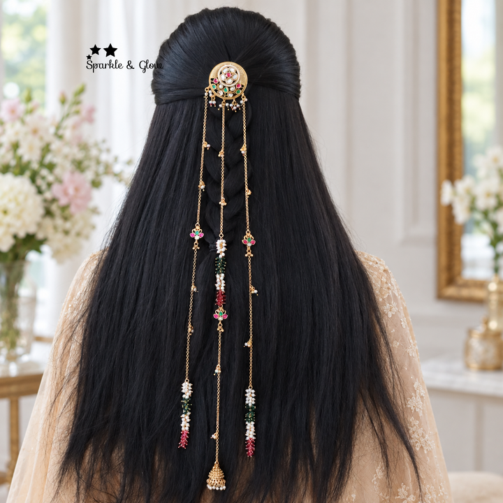 Elegant Gold Jadabilla: Perfect for Weddings & Festivals