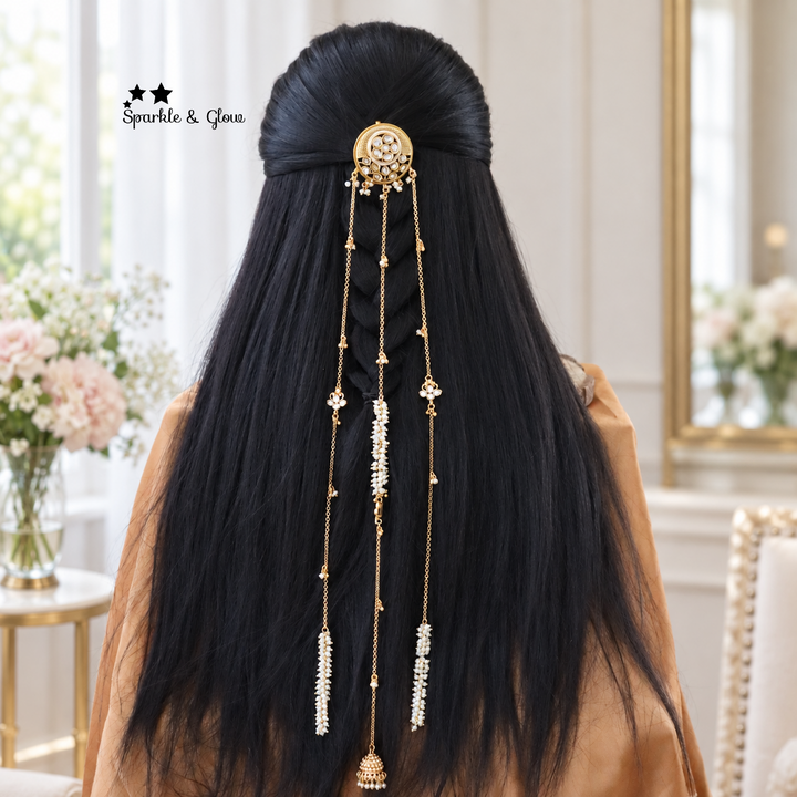 Elegant Gold Jadabilla: Perfect for Weddings & Festivals