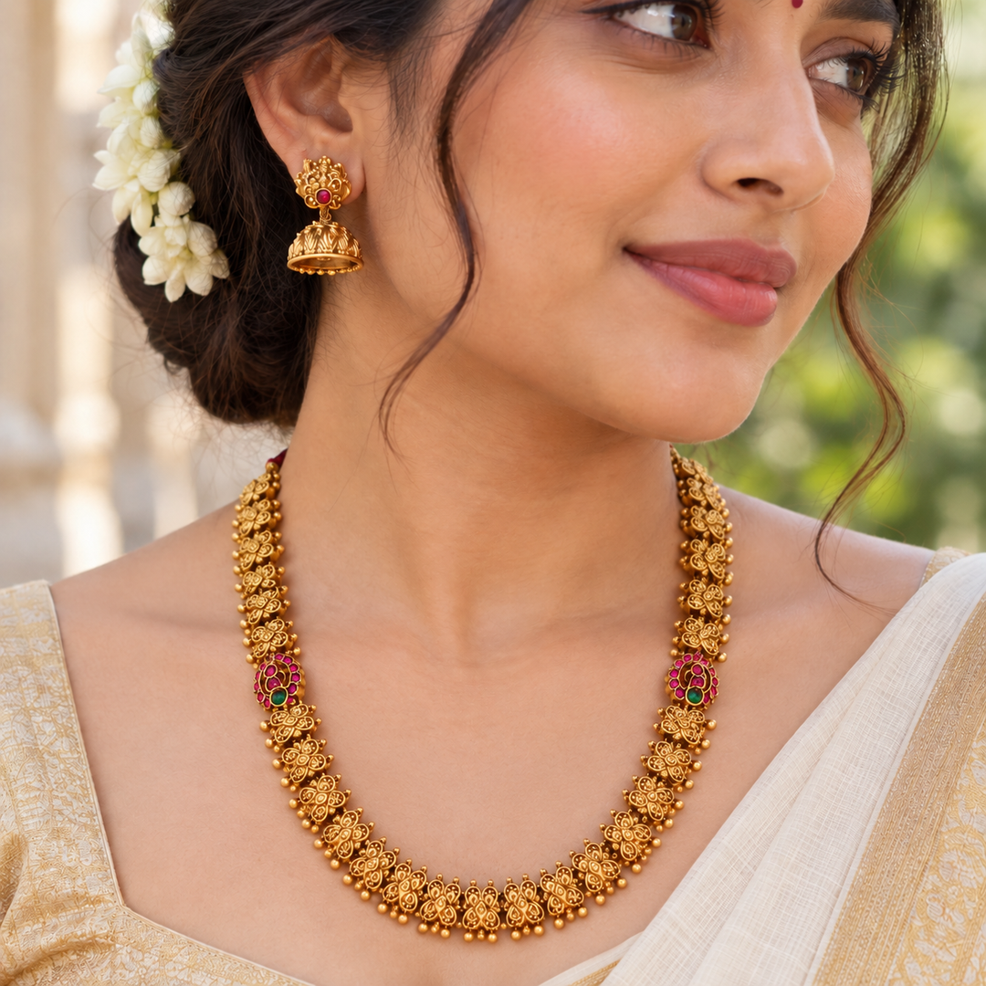 Radiant Necklace Set for Weddings & Festivities