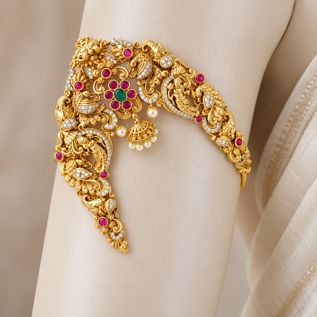 Exquisite Gold Vanki - Perfect for Weddings & Festivals