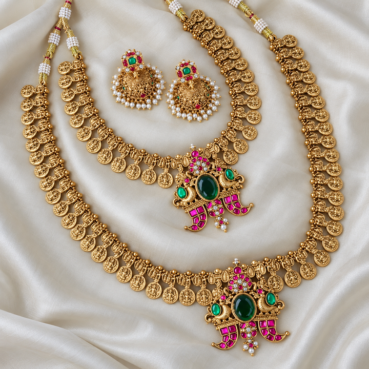 Exquisite Radiant Peacock Necklace for Bridal Elegance