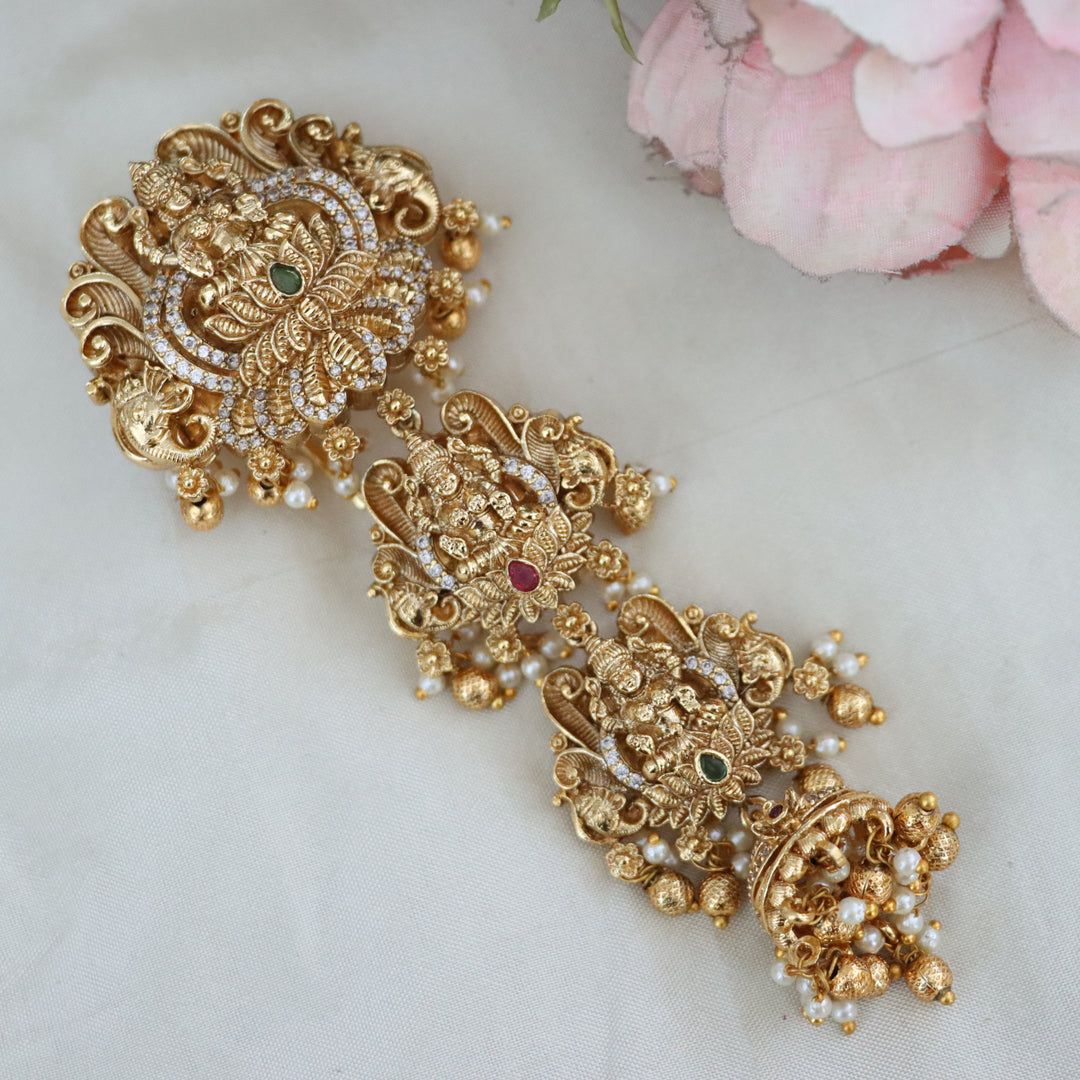 Elegant Gold Temple Jadabilla Hair Accessory