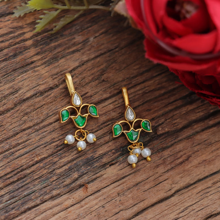 Jadau Maharashtrian Bugadi Earrings in Stunning Style