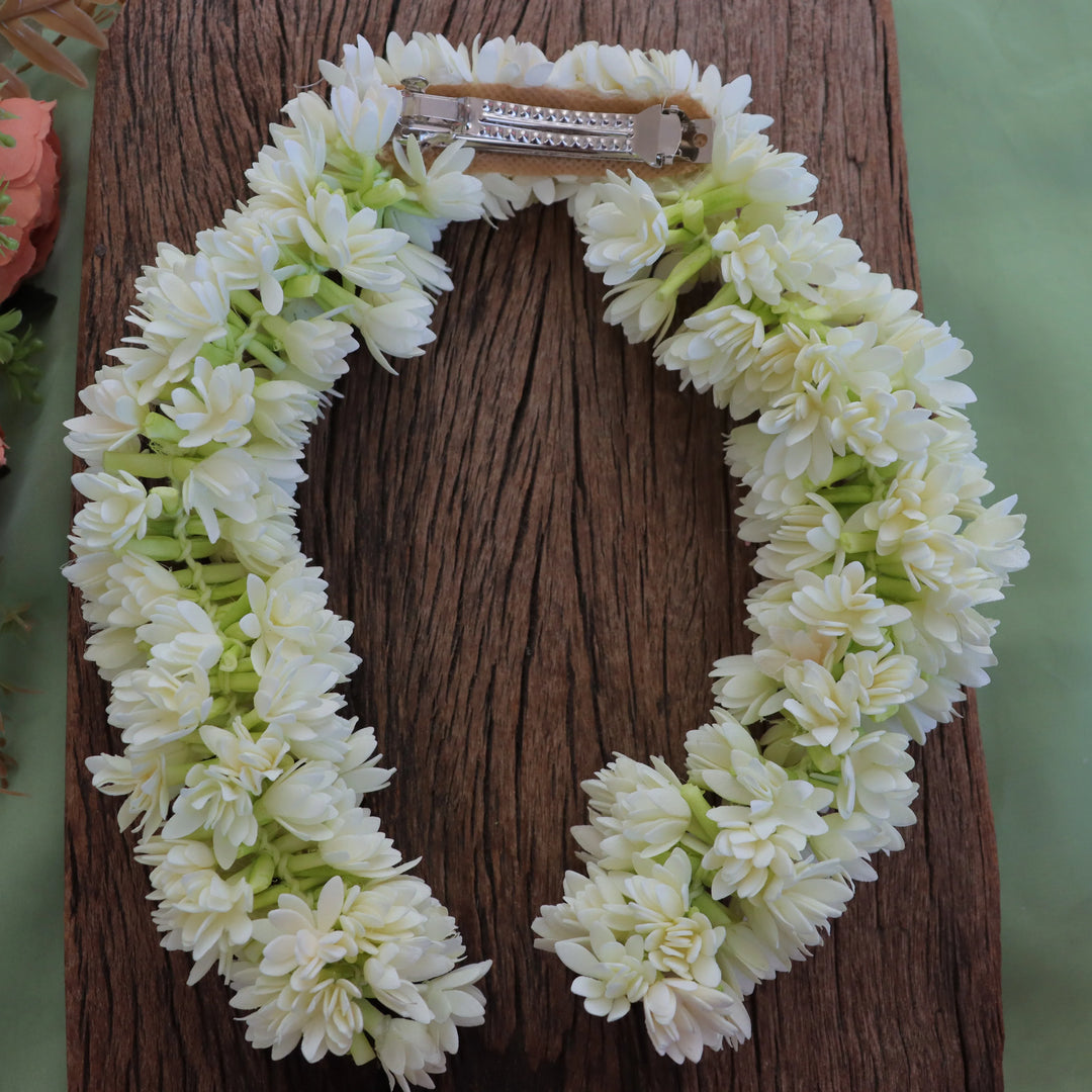 Jasmine Hair Clip - Perfect Floral Festive Accessory
