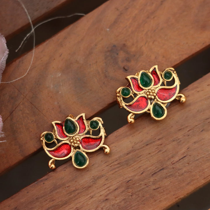Exquisite Gold Plated Festive Necklace for Celebrations