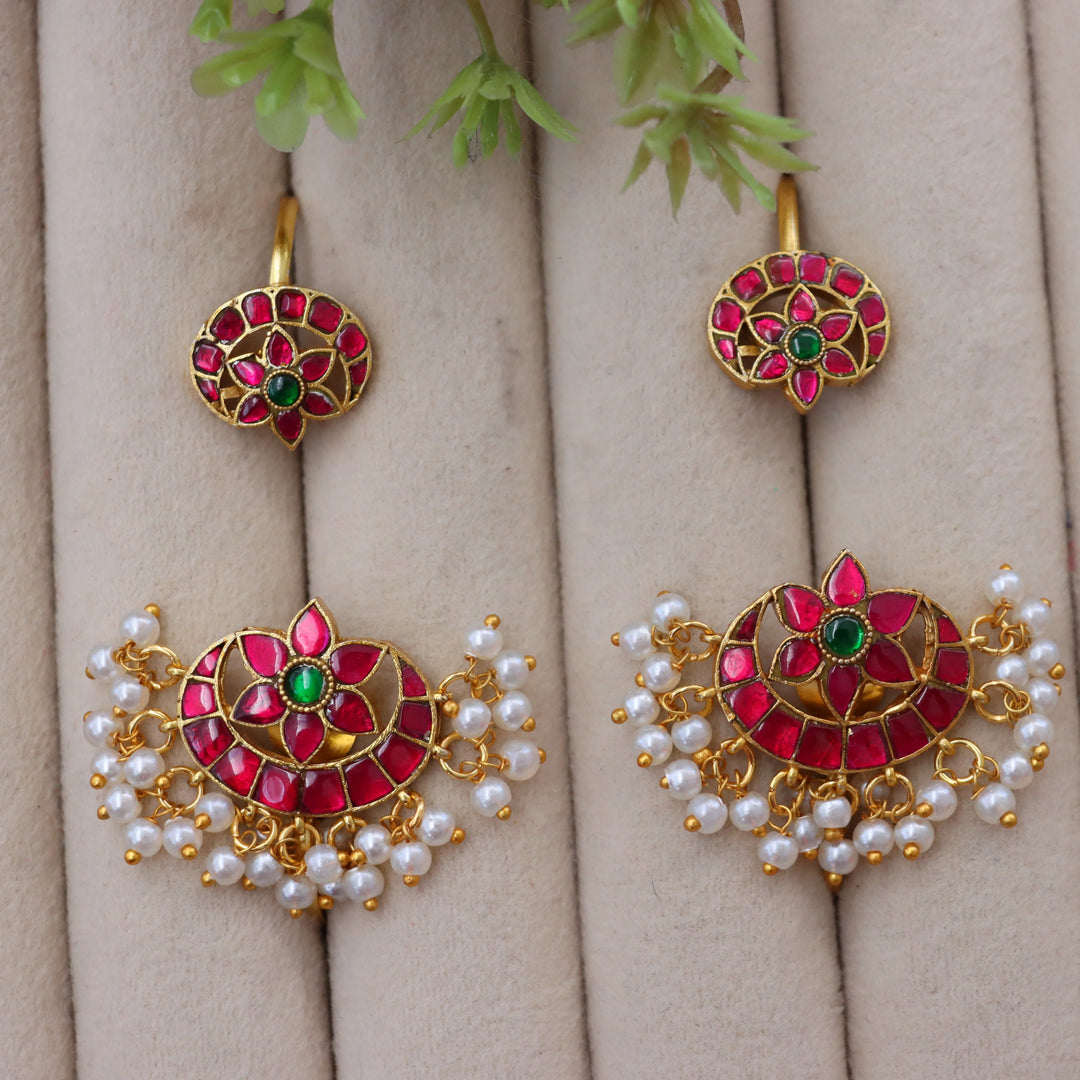 Jadau Earcuff Earrings