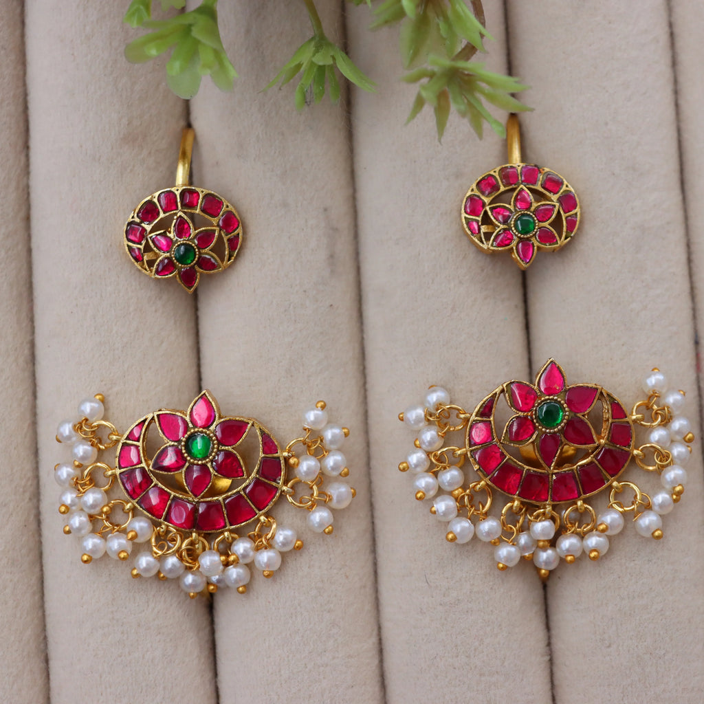 Jadau Earcuff Earrings